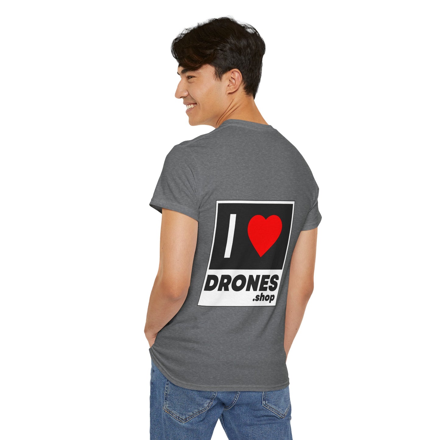 I Love Drones - T-shirt ( Pick your color )