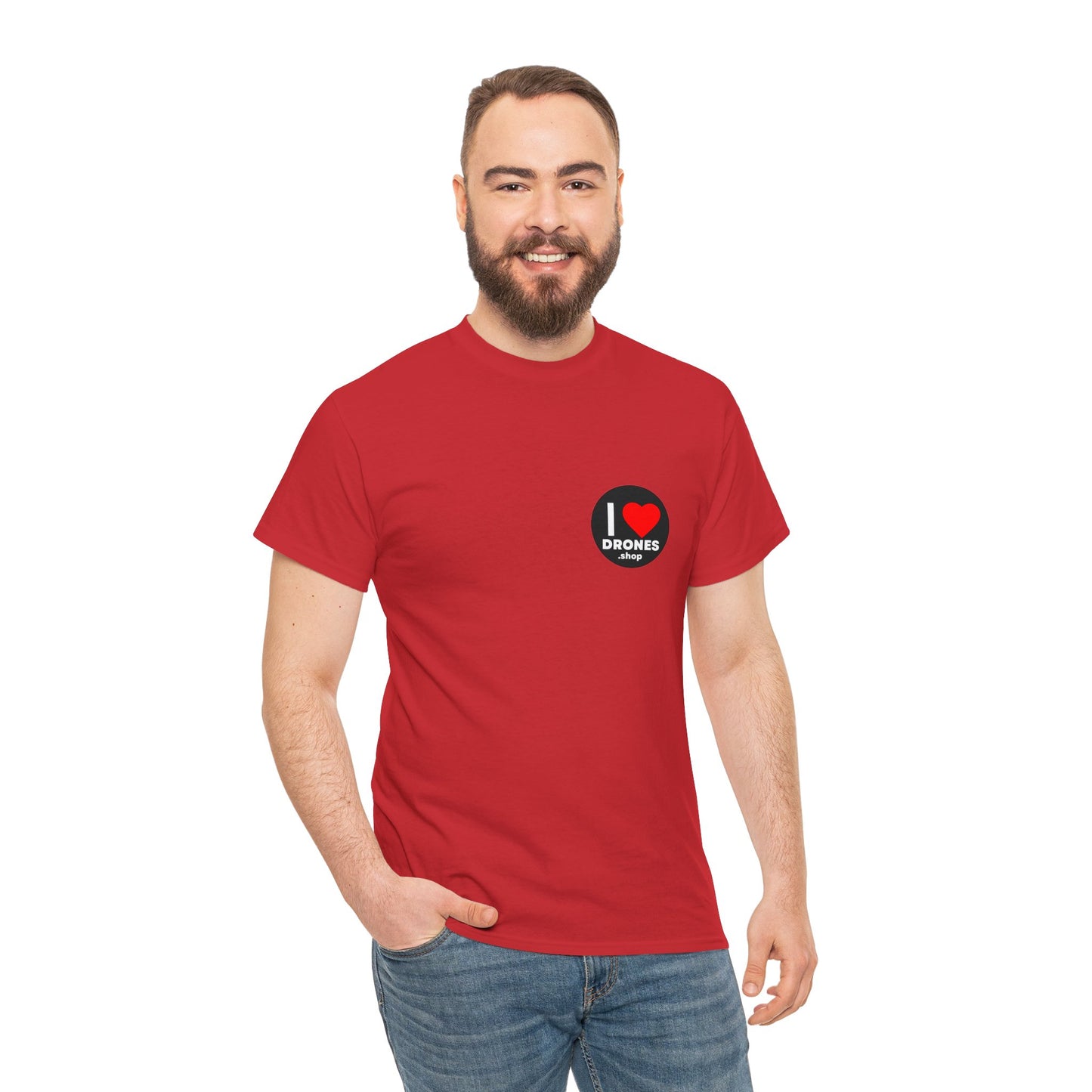 I Love Drones - T-shirt ( Pick your color )