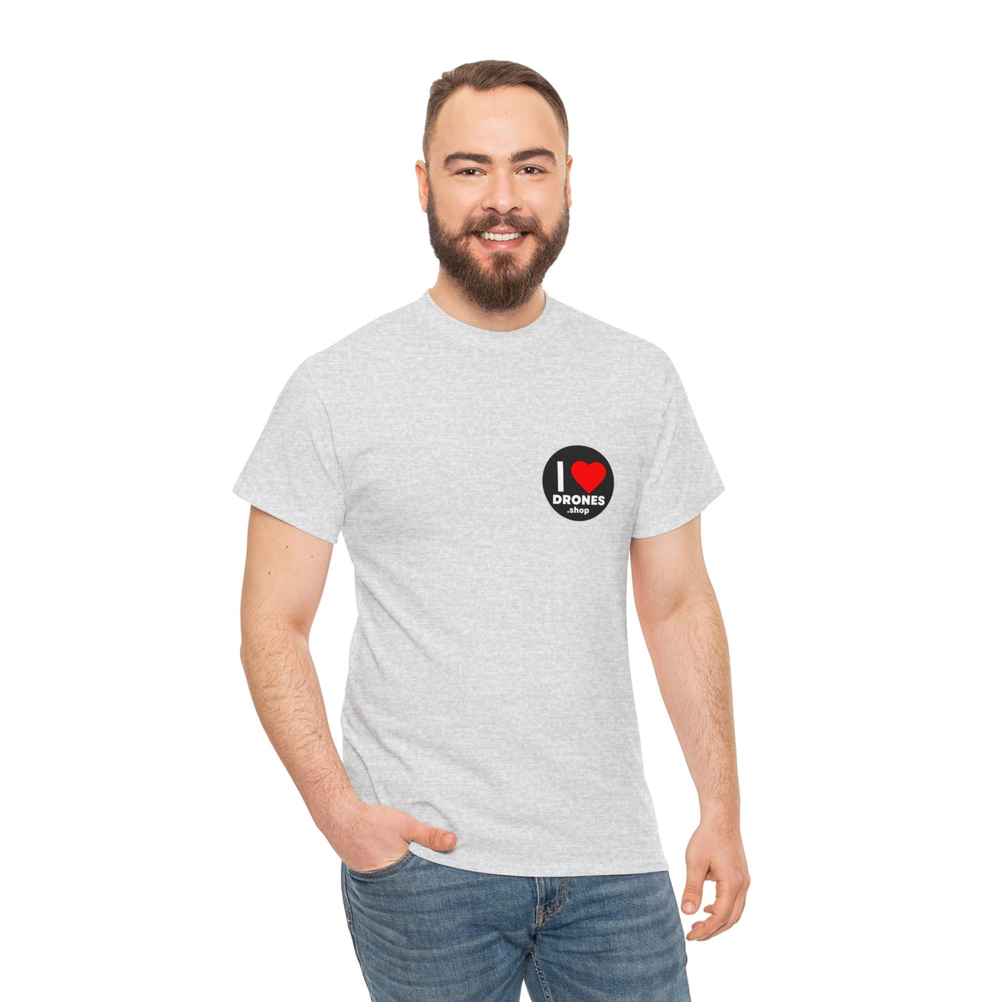 I Love Drones - T-shirt ( Pick your color )