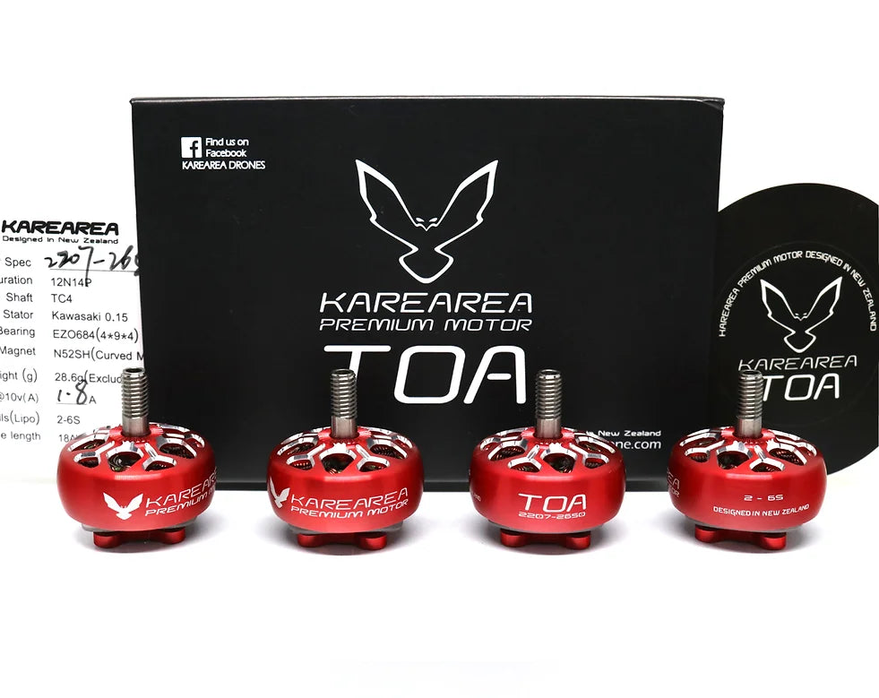 Karearea TOA 2207 MOTOR - 2650kv