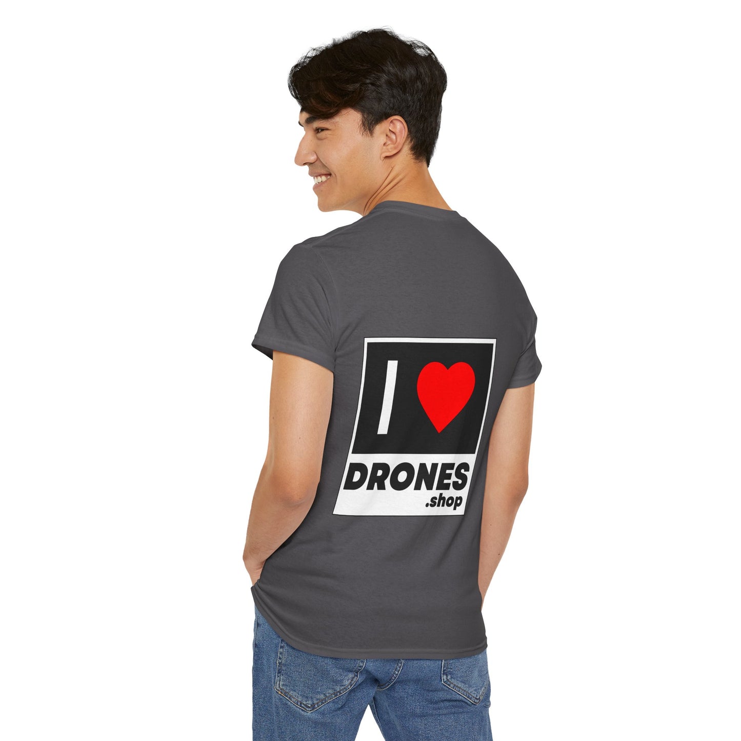 I Love Drones - T-shirt ( Pick your color )