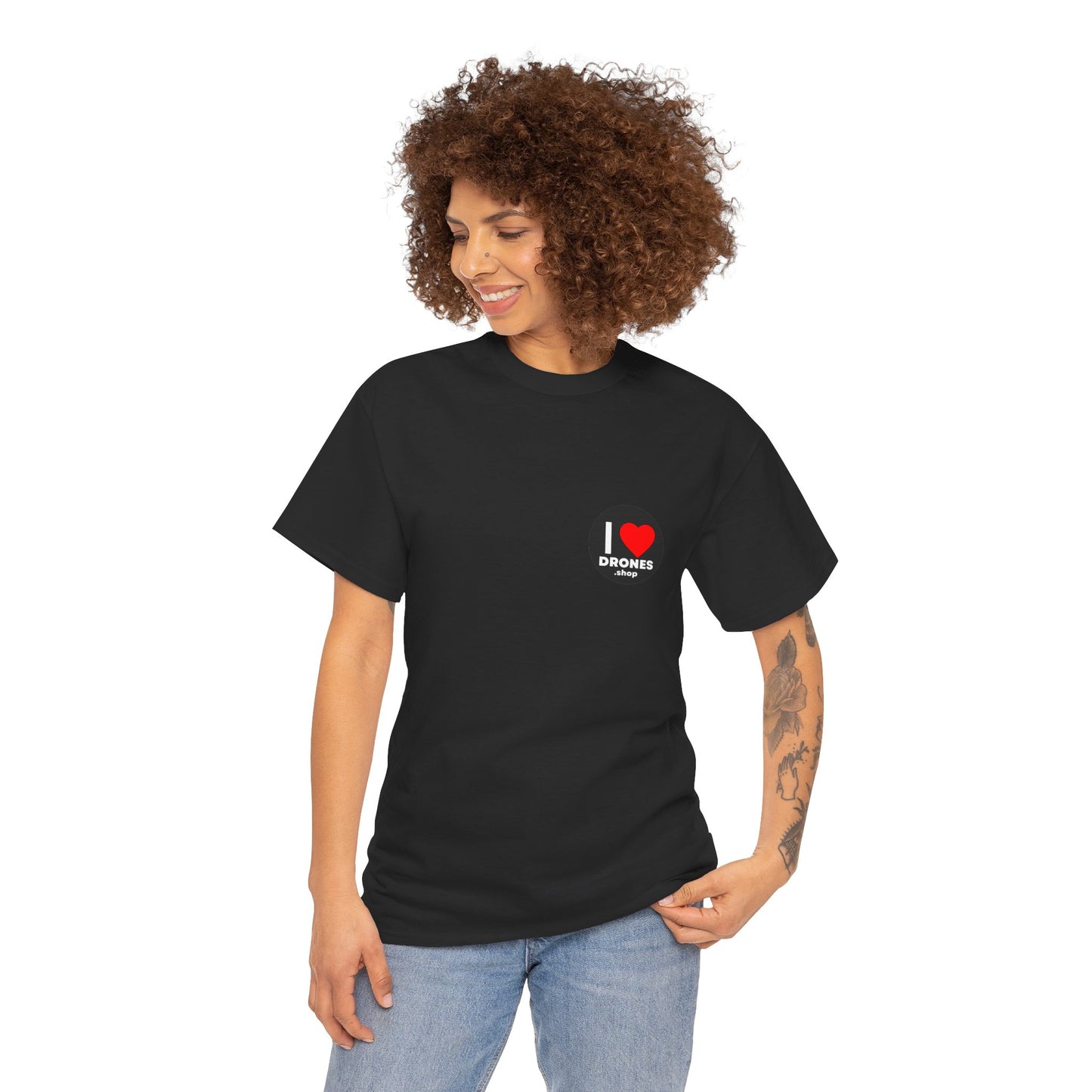 I Love Drones - T-shirt ( Pick your color )