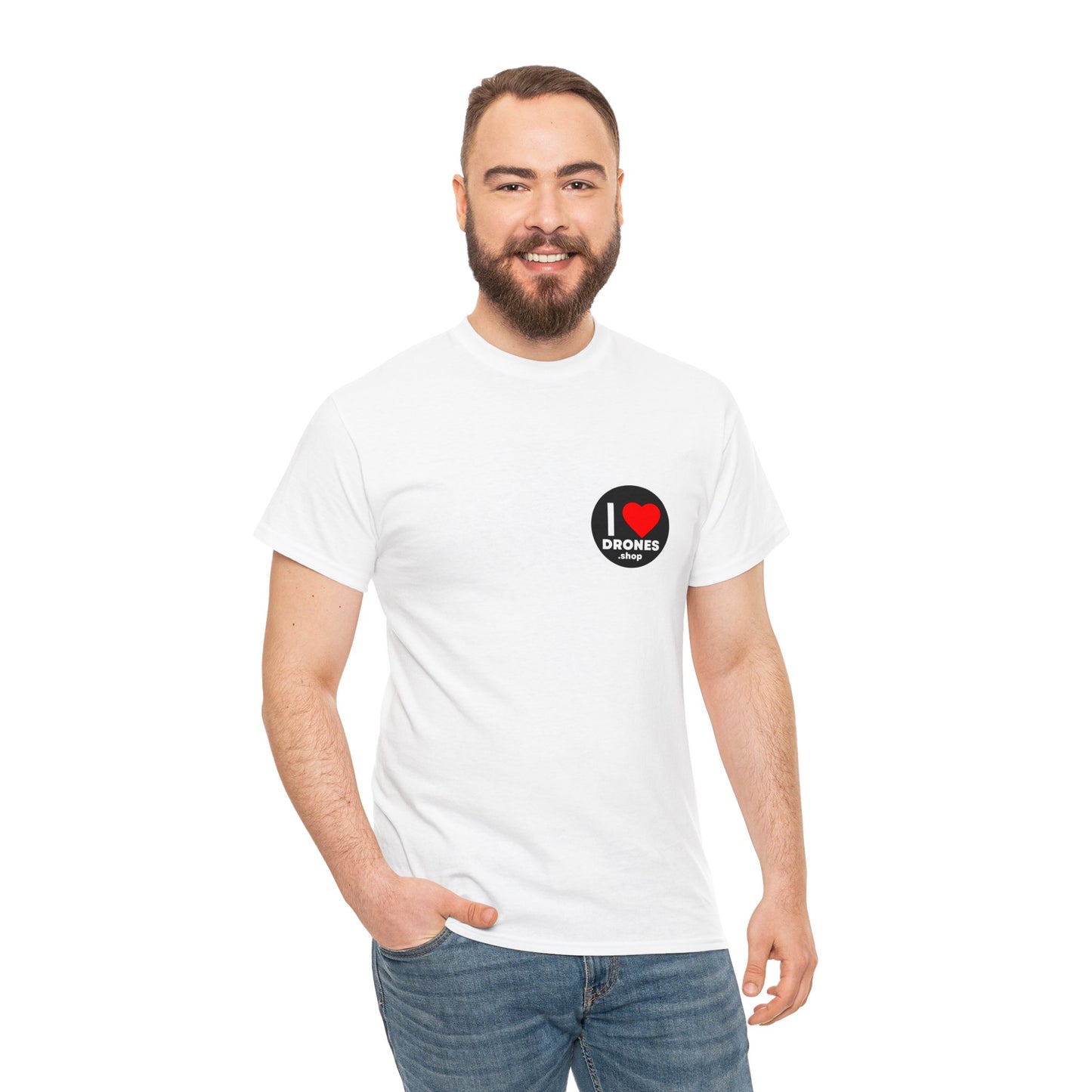 I Love Drones - T-shirt ( Pick your color )