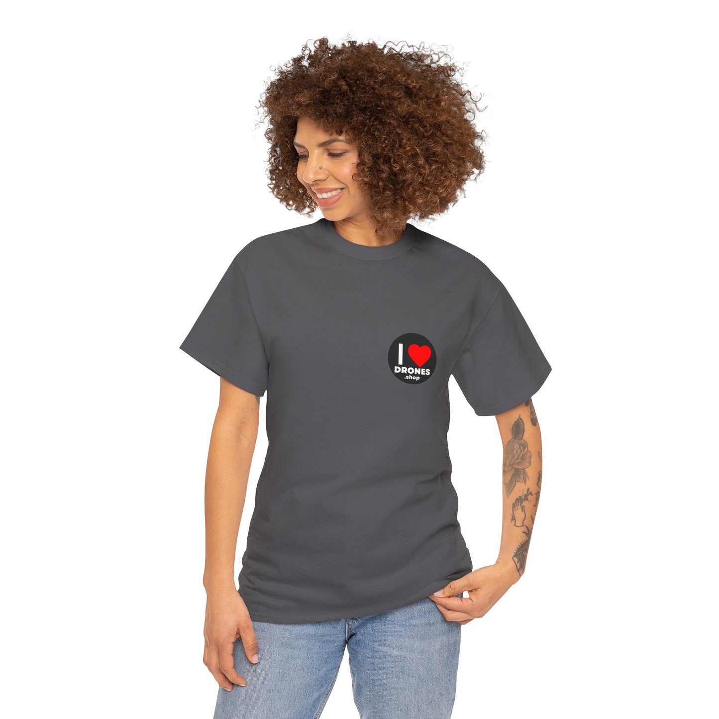 I Love Drones - T-shirt ( Pick your color )