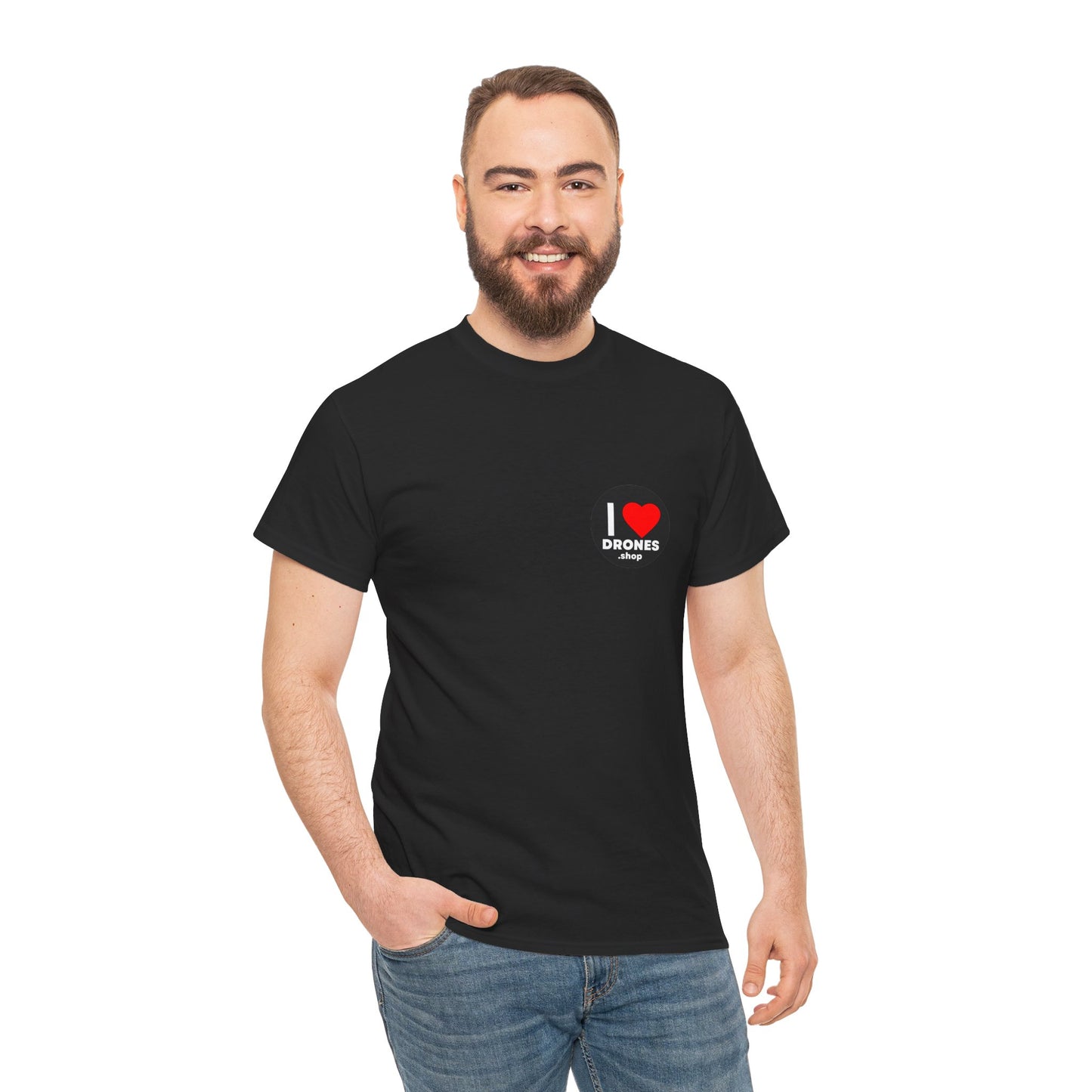 I Love Drones - T-shirt ( Pick your color )