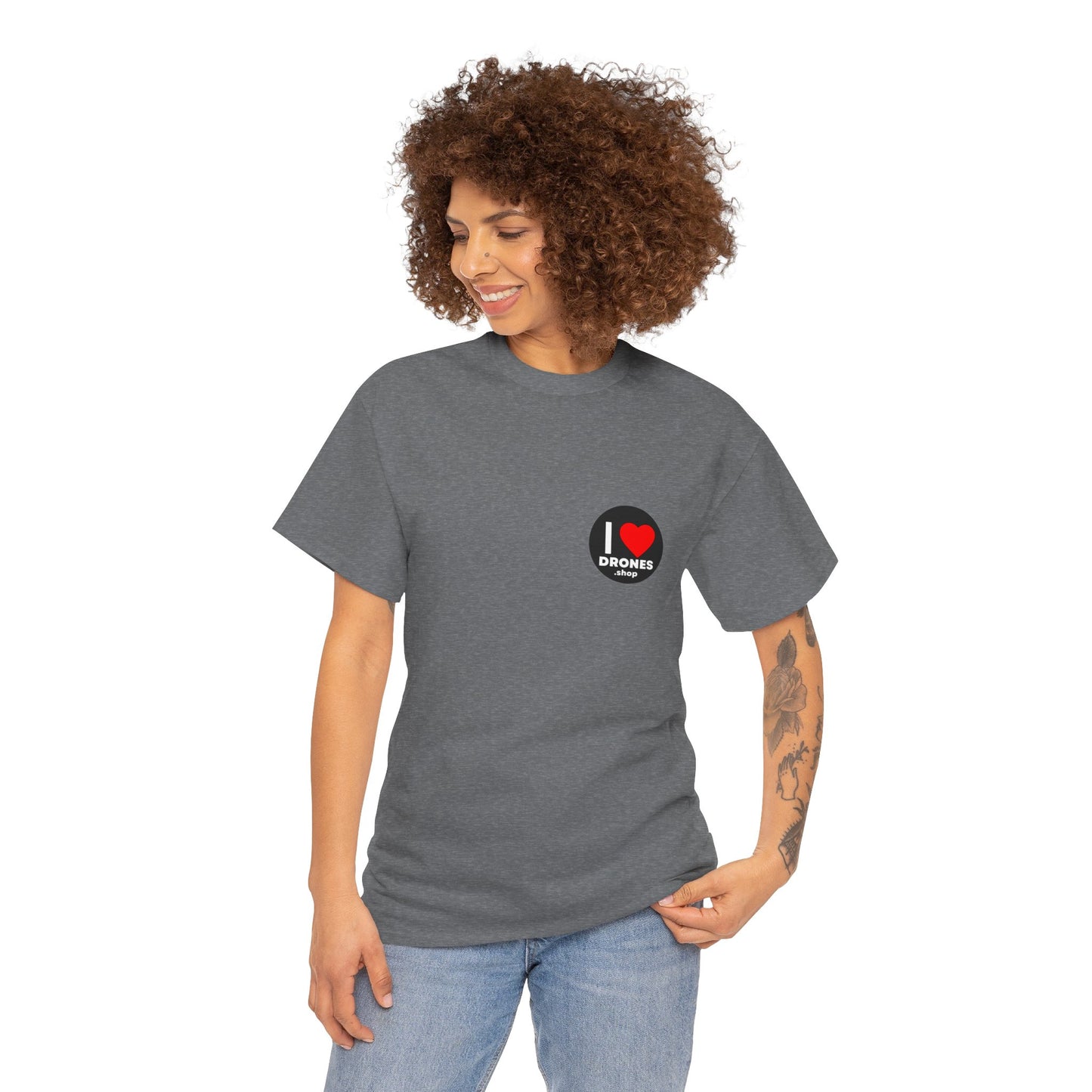 I Love Drones - T-shirt ( Pick your color )