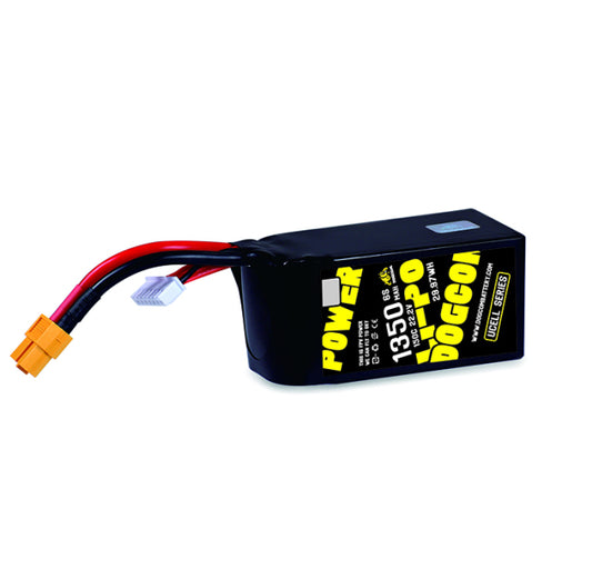 Dogcom 6s 1350mah 150C UCELL Lipo Battery