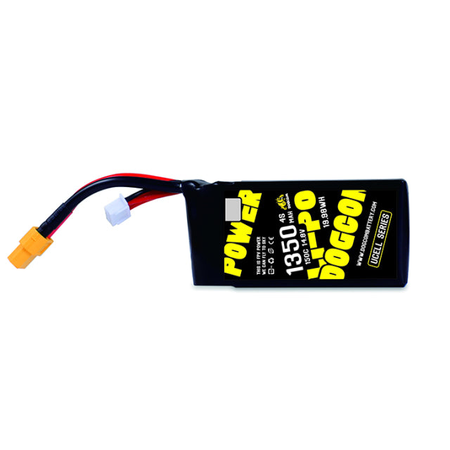 Dogcom 6s 1350mah 150C UCELL Lipo Battery