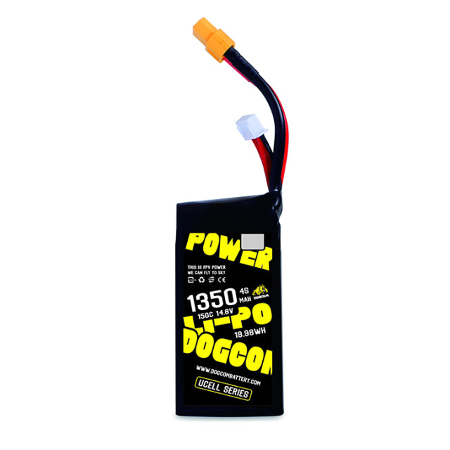 Dogcom 6s 1350mah 150C UCELL Lipo Battery